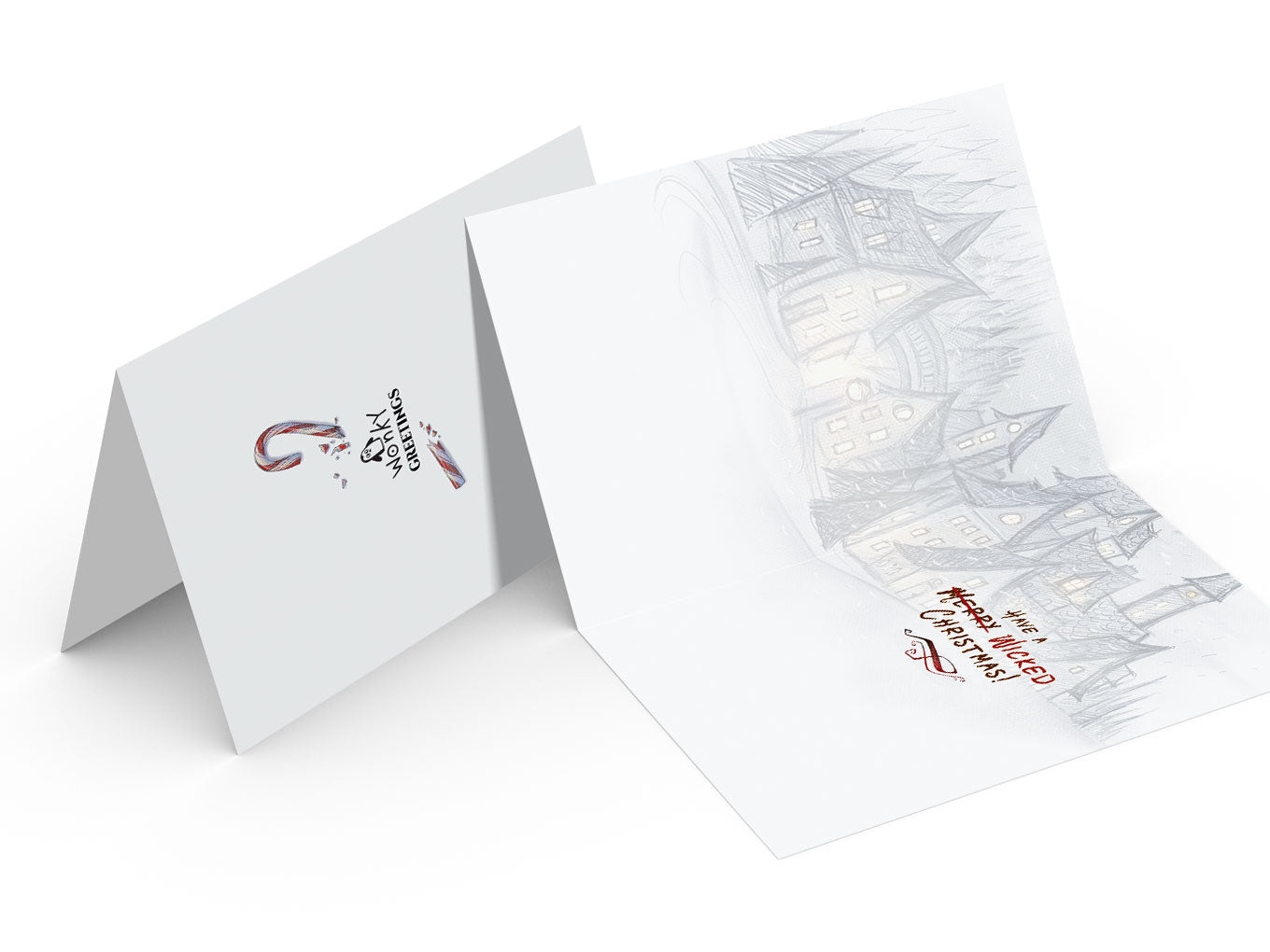 Scrooge - Snarky Christmas Greeting Card