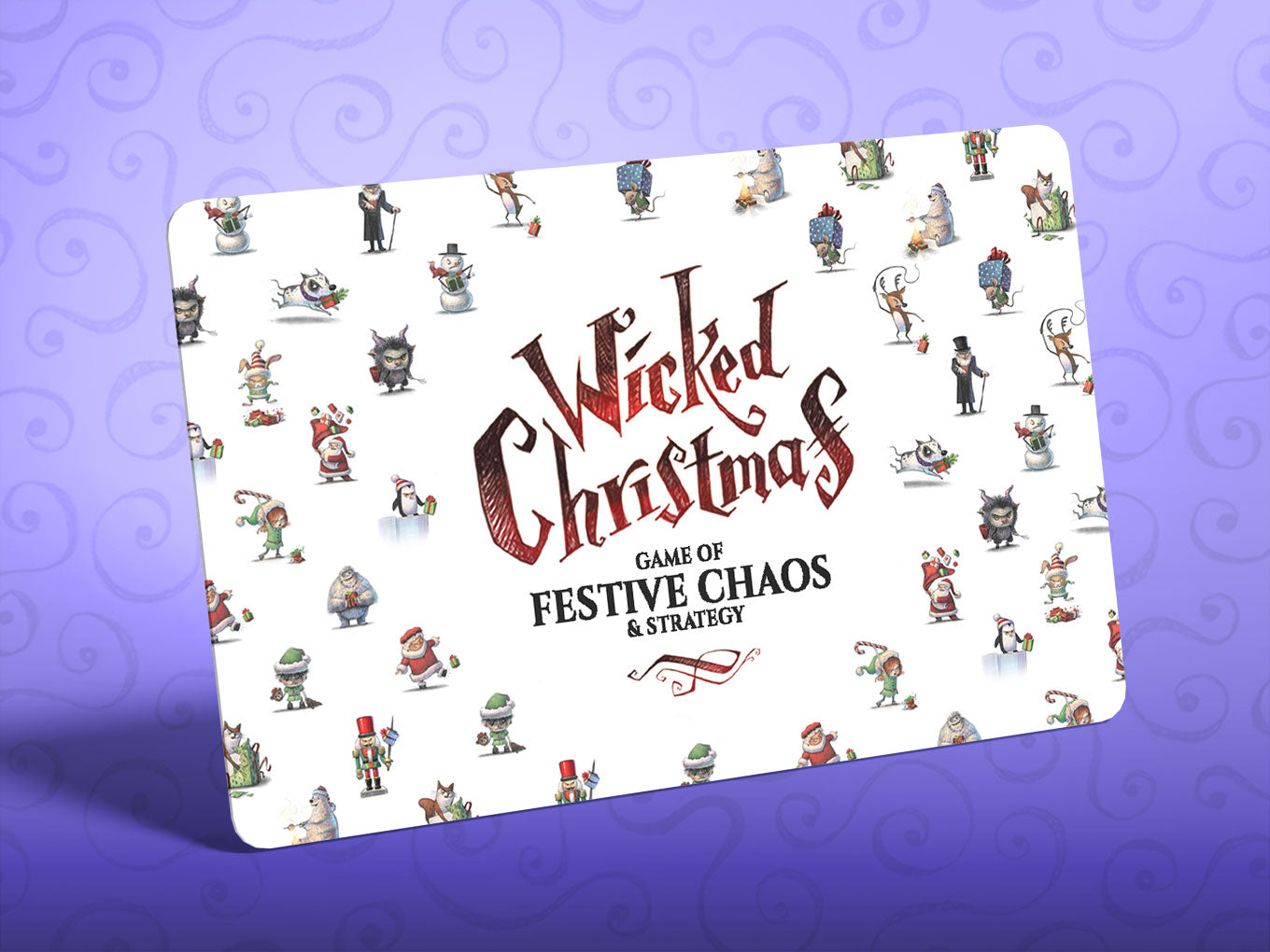 Wonky Penguin Gift Card (Wicked Christmas)
