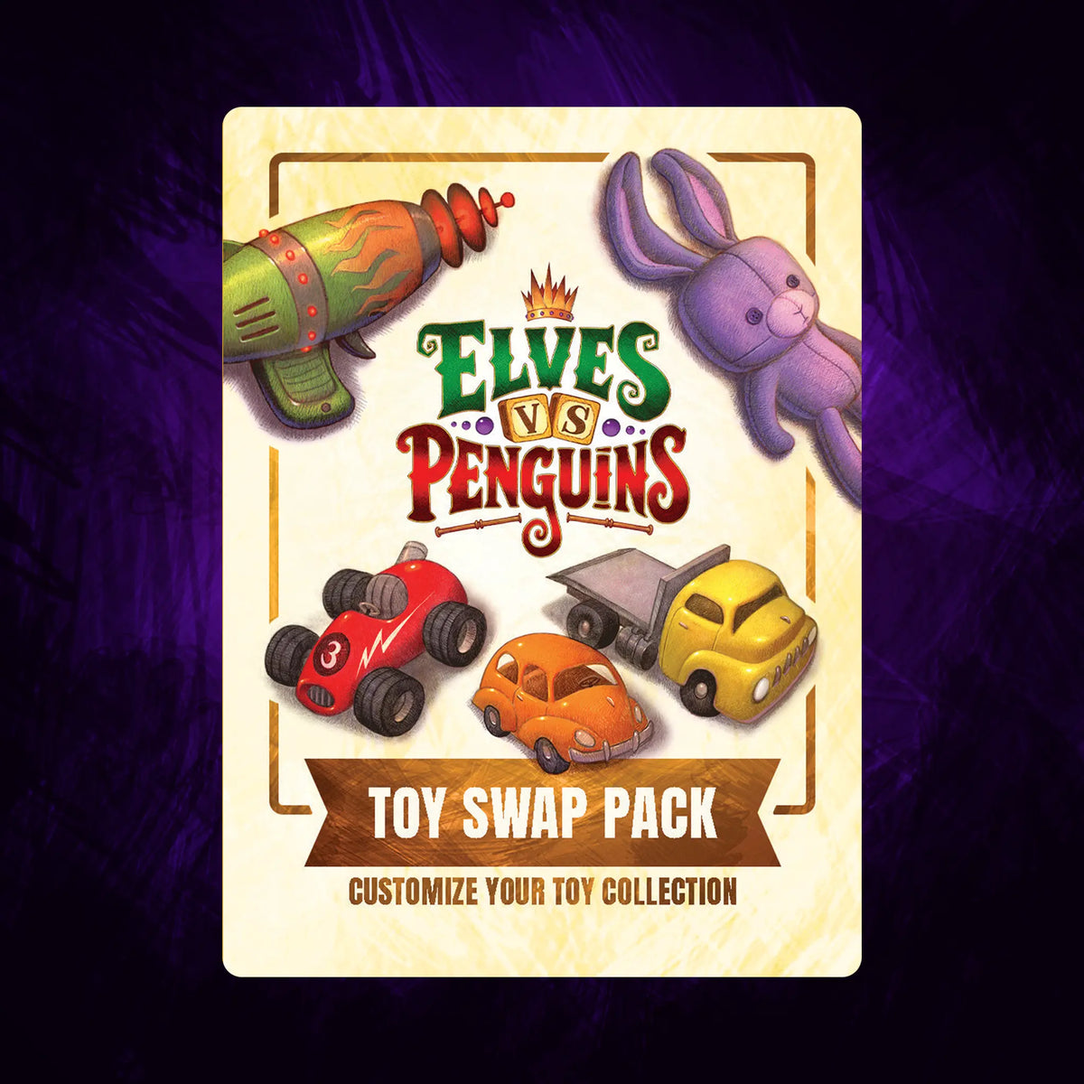 Toy Swap Pack — Expansion for ELVES vs PENGUINS Card Game