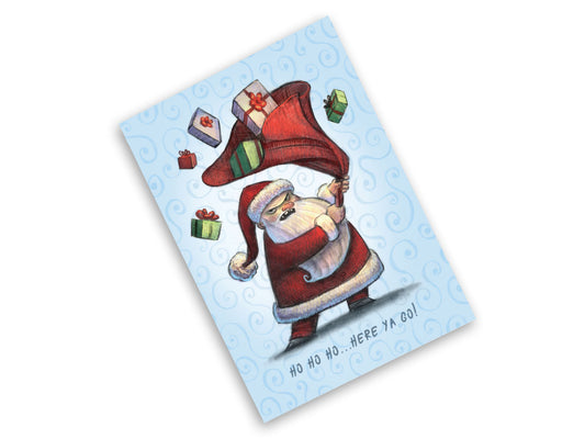 Santa - Snarky Christmas Greeting Card
